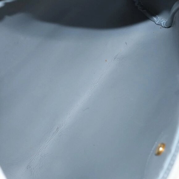 Christian Dior Honeycomb Canvas Shoulder Bag PVC White Gold Auth sw752 - Picture 11 of 16